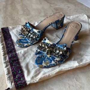 Excellent Tory Burch Valentina Slide Sandal